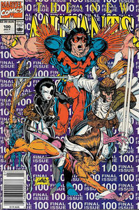 Cover for The New Mutants (Marvel, 1983 series) #100 [Australian]