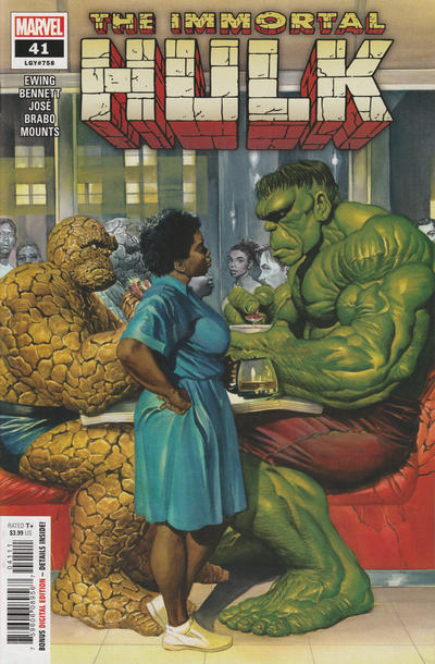 Cover for Immortal Hulk (Marvel, 2018 series) #41