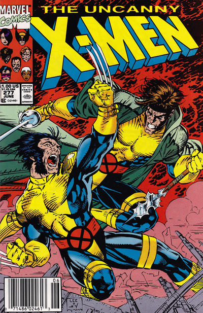 Cover for The Uncanny X-Men (Marvel, 1981 series) #277 [Mark Jewelers]