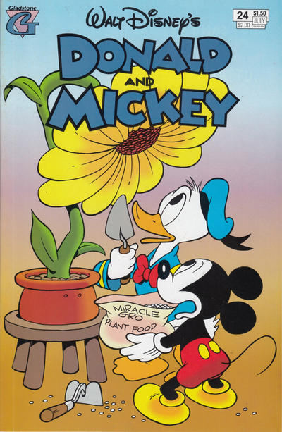 Cover for Walt Disney's Donald and Mickey (Gladstone, 1993 series) #24 [Direct]