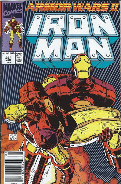 Cover for Iron Man (Marvel, 1968 series) #261 [Australian]