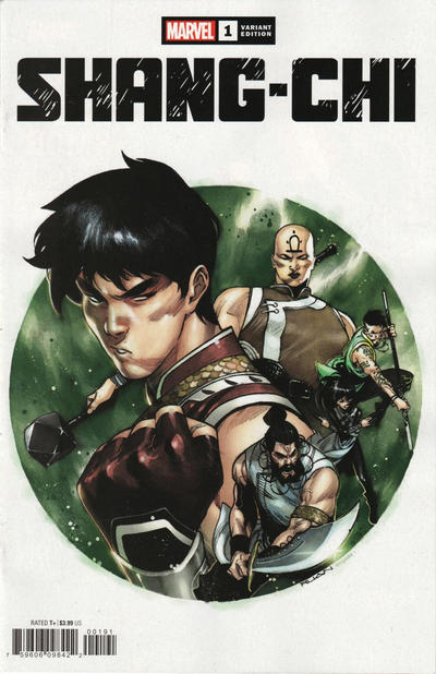 Cover for Shang-Chi (Marvel, 2020 series) #1 [Dike Ruan]