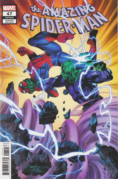 Cover for Amazing Spider-Man (Marvel, 2018 series) #47 (848) [Variant Edition - Mark Bagley Cover]