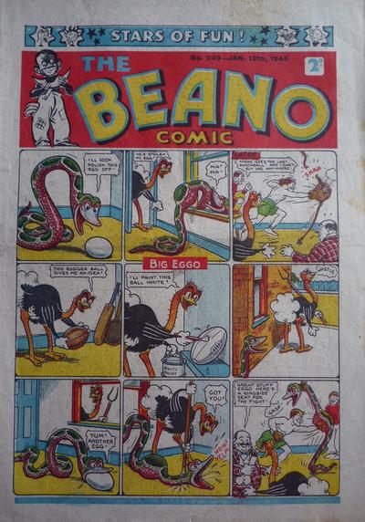 Cover for The Beano Comic (D.C. Thomson, 1938 series) #249