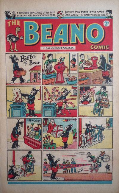 Cover for The Beano Comic (D.C. Thomson, 1938 series) #347