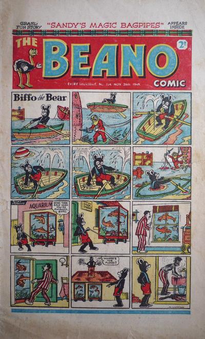 Cover for The Beano Comic (D.C. Thomson, 1938 series) #384