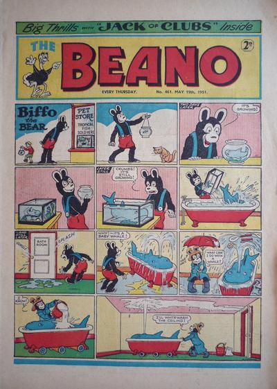 Cover for The Beano (D.C. Thomson, 1950 series) #461