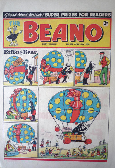 Cover for The Beano (D.C. Thomson, 1950 series) #508
