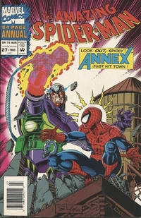 Cover Thumbnail for The Amazing Spider-Man Annual (Marvel, 1964 series) #27 [Australian]