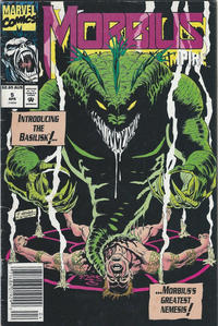 Cover for Morbius: The Living Vampire (Marvel, 1992 series) #5 [Australian]