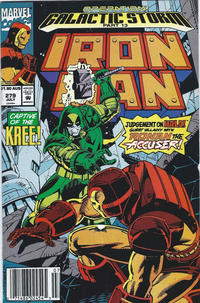 Cover for Iron Man (Marvel, 1968 series) #279 [Australian]