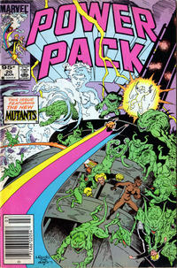 Cover for Power Pack (Marvel, 1984 series) #20 [Canadian]