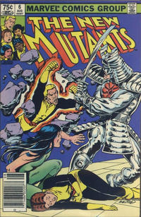Cover for The New Mutants (Marvel, 1983 series) #6 [Canadian]