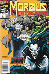 Cover for Morbius: The Living Vampire (Marvel, 1992 series) #11 [Australian]