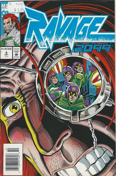 Cover for Ravage 2099 (Marvel, 1992 series) #8 [Australian]