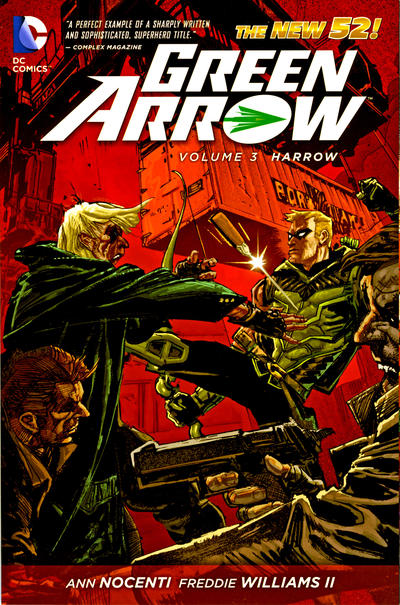 Cover for Green Arrow (DC, 2012 series) #3 - Harrow