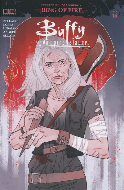 Cover for Buffy the Vampire Slayer (Boom! Studios, 2019 series) #14 [Multiverse Variant Cover - Marguerite Sauvage]