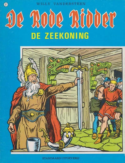 Cover for De Rode Ridder (Standaard Uitgeverij, 1959 series) #17 [zwartwit] - De zeekoning [Herdruk 1979]