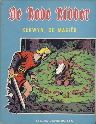 Cover for De Rode Ridder (Standaard Uitgeverij, 1959 series) #20 [zwartwit] - Kerwyn de magiër