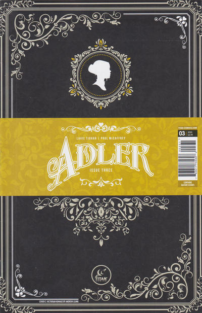 Cover for Adler (Titan, 2020 series) #3 [Cover C]