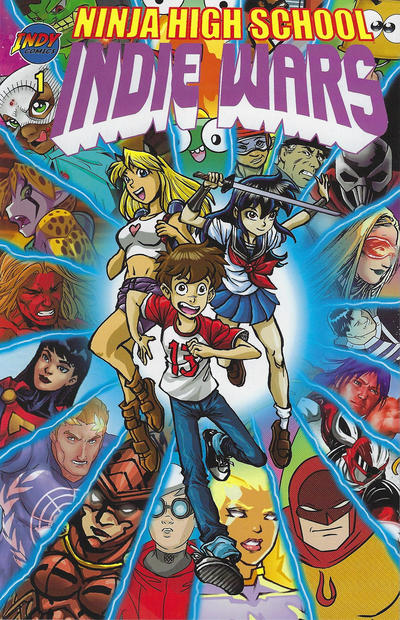 Cover for Ninja High School's Indie Wars (Indy Comics, 2020 series) #1