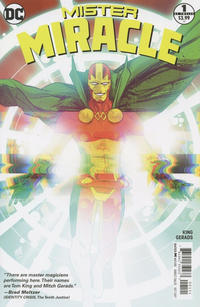 Cover Thumbnail for Mister Miracle (DC, 2017 series) #1 [Mitch Gerads Cover]