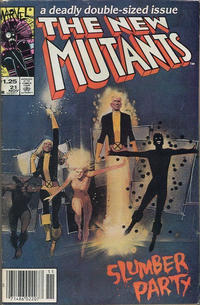 Cover for The New Mutants (Marvel, 1983 series) #21 [Canadian]