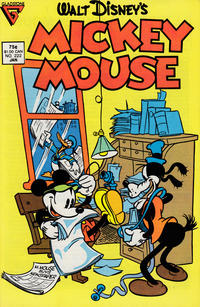 Cover Thumbnail for Mickey Mouse (Gladstone, 1986 series) #222 [Direct]