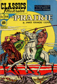 Cover Thumbnail for Classics Illustrated (Gilberton, 1947 series) #58 [HRN 114] - The Prairie