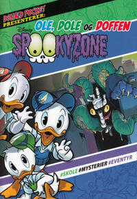 Cover Thumbnail for Donald Duck Pocket presenterer: Ole, Dole og Doffen - Spookyzone (Hjemmet / Egmont, 2020 series) #[nn] [Bokhandelutgave]