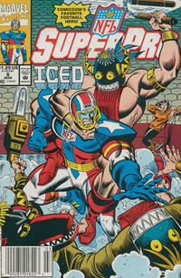 Cover Thumbnail for NFL Superpro (Marvel, 1991 series) #6 [Newsstand]
