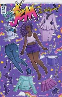 Cover Thumbnail for Jem & the Holograms (IDW, 2015 series) #22 [Subscription Cover]