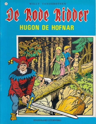 Cover for De Rode Ridder (Standaard Uitgeverij, 1959 series) #23 [zwartwit] - Hugon de hofnar [Herdruk 1979]