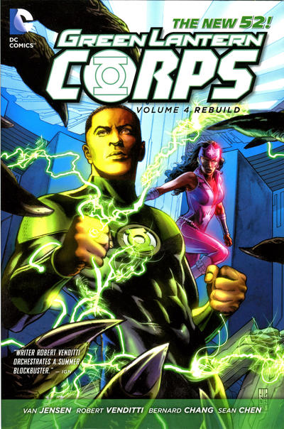 Cover for Green Lantern Corps (DC, 2013 series) #4 - Rebuild