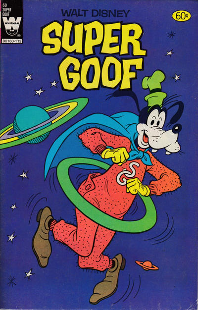 Cover for Walt Disney Super Goof (Western, 1965 series) #68 [White Whitman Logo]