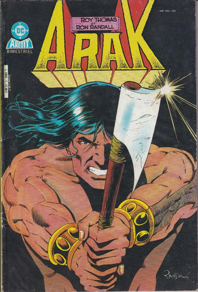 Cover for Arak (Arédit-Artima, 1986 series) #1