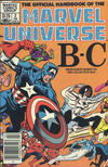 Cover for The Official Handbook of the Marvel Universe (Marvel, 1983 series) #2 [Canadian]