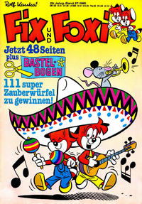 Cover Thumbnail for Fix und Foxi (Pabel Verlag, 1953 series) #v29#27