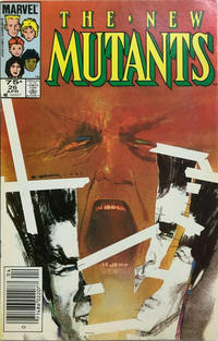 Cover Thumbnail for The New Mutants (Marvel, 1983 series) #26 [Canadian]
