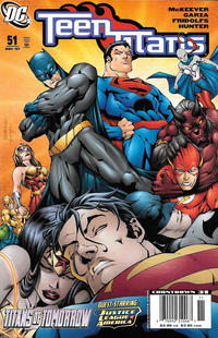 Cover for Teen Titans (DC, 2003 series) #51 [Newsstand]