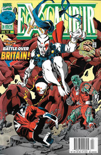 Cover Thumbnail for Excalibur (Marvel, 1988 series) #108 [Newsstand]