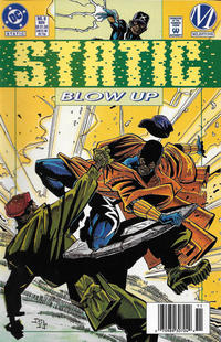 Cover Thumbnail for Static (DC, 1993 series) #6 [Newsstand]