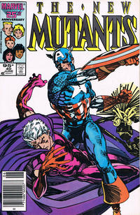 Cover for The New Mutants (Marvel, 1983 series) #40 [Canadian]