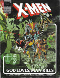 Cover Thumbnail for Marvel Graphic Novel (Marvel, 1982 series) #5 - X-Men: God Loves, Man Kills [Ninth Printing]