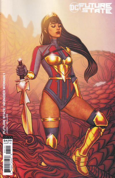 Cover for Future State: Wonder Woman (DC, 2021 series) #1 [Jenny Frison Cardstock Variant Cover]