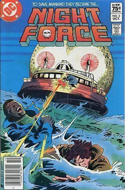 Cover for The Night Force (DC, 1982 series) #3 [Canadian]
