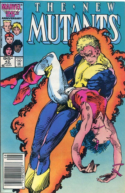 Cover for The New Mutants (Marvel, 1983 series) #42 [Canadian]