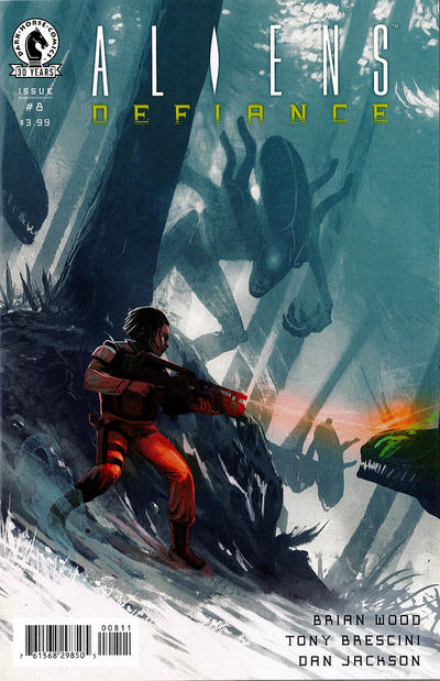 Cover for Aliens: Defiance (Dark Horse, 2016 series) #8