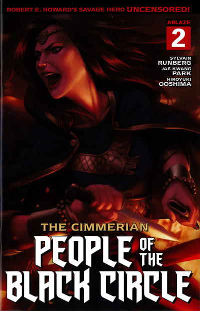 Cover for The Cimmerian: People of the Black Circle (Ablaze Publishing, 2020 series) #2 [Cover A - Ejikure]