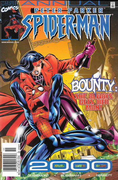 Cover for Peter Parker: Spider-Man 2000 (Marvel, 2000 series) [Newsstand]